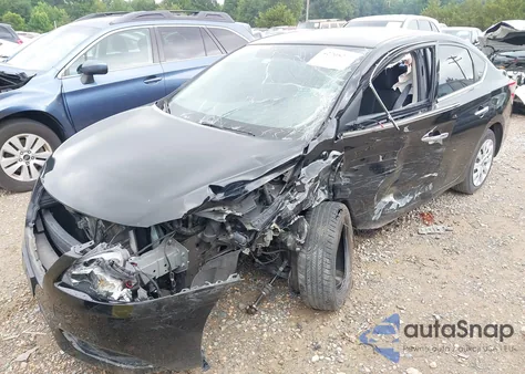 2014 Nissan Sentra S from USA, damaged, VIN 3N1AB7APXEY203531